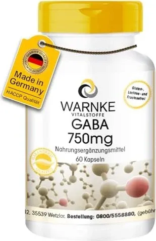 GABA 750 mg Kapseln 60 St