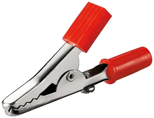 goobay Krokodilklemme rot 45 mm