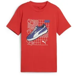 PUMA T-Shirt GRAPHICS TEE IV B rot 140 EU