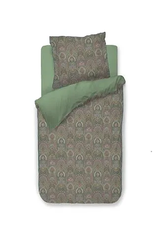 Pip Studio Perkalbettwäsche Little Jabali | Green in grün von Pip Studio