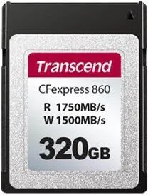 Transcend CFexpress 860 320GB Type B-Speicherkarte von Transcend