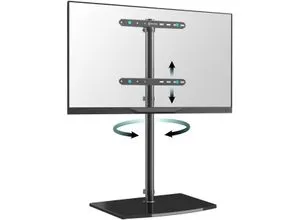 Rollbarer TV-Ständer für Fernseher mit einer Bildschirmgröße von 30 bis 60 Zoll