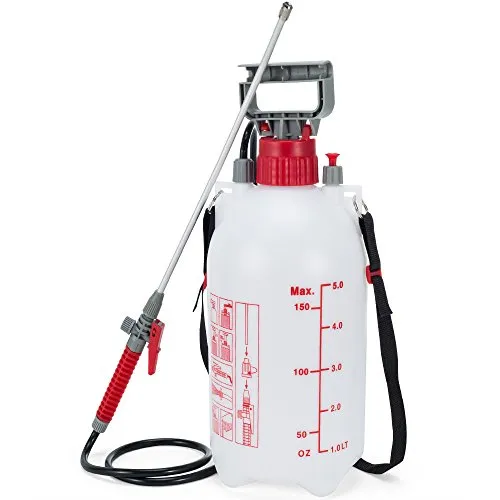 Drucksprüher 5 Liter Meßskala Tragegurt Zerstäuber Gartenspritze Pumpsprüher