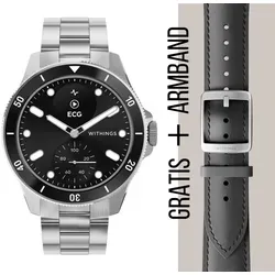 Scanwatch Nova - 42mm Black, innovativer Aktivitätstracker mit Gesundheitsüberwachung und elegantem Design