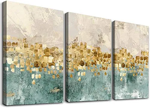 Visario Bild 120x80 cm gerahmt abstrakt Bilder auf Leinwand Markenware Kunstdrucke 4412