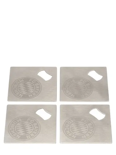 Glasuntersetzer & Bierdeckel Silber von FC Bayern München