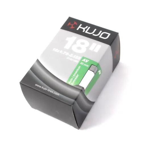 Fahrrad Schlauch 18 Zoll Kujo x 1,75-2,125 Zoll AV von KHEbikes