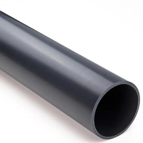 PVC-Rohr I 63 mm I 2 Zoll I 1 Meter I Klebemuffe I Pool-Zubehör I Druckrohr-PVC I bm056