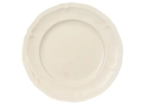 Villeroy & Boch - Manoir Brotteller 17 cm Weiß, Spülmaschinenfest, Mikrowellensicher, Kleiner Teller, Snack Teller, Geschirr, Premium Porzellan