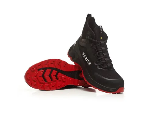 No Risk Herren S3 Arbeitsstiefel X-Treme Mid - Leichte und flexible Sicherheitsstiefel mit Kevlar Zwischensohle und PU Außensohle. Ideal für Sicherheitskontrollen, dank metallfreier Bauweise. SRC-Sohle für optimalen Halt und Komfort während des Arbeitstags.