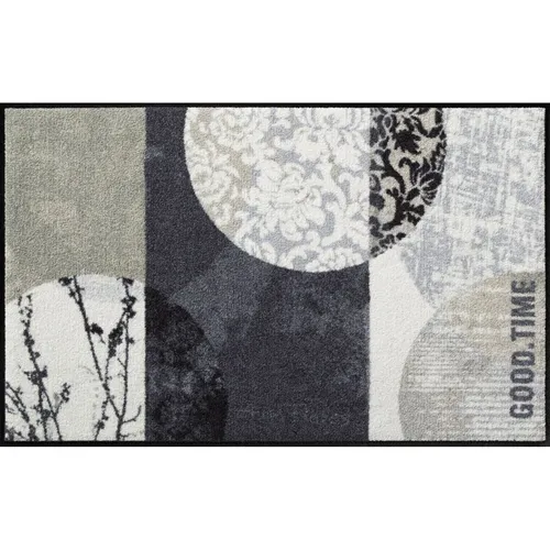 Fußmatte Anna Flores Natural Living 75x120 cm - Tür- & Bodenmatten, waschmaschinengeeignet und ideal für Innen- und Außenbereiche, sorgt für Sauberkeit und Stil im Flur oder Hauseingang.