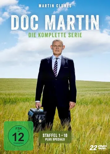 Doc Martin - Die komplette Serie [22 DVDs] - Beliebte Arztserie auf 22 DVDs, ideal für Fans von humorvollen und herzerwärmenden Geschichten.