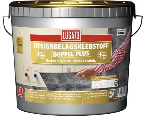 Lugato Designbelagsklebstoff Doppel Plus 7 kg