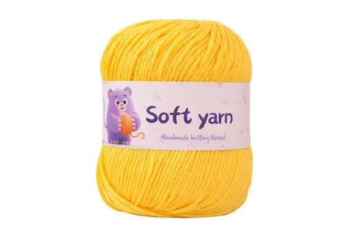 INDIGOS UG Acrylgarn 6-fach 10x50g = 500g Strickgarn Set - selbststreifendes Garn Häkelwolle