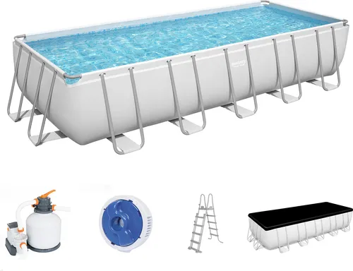 Bestway Power Steel 640 cm Komplettset Frame Pool