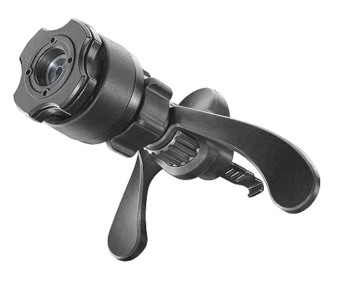 Interphone QUIKLOX Handyhalterung für Auto-Lüftung - Kfz-Handyladestationen – Universell kompatibel mit QUIKLOX-Hüllen, bietet 360°-Drehung für optimale Sicht und Sicherheit während der Fahrt.