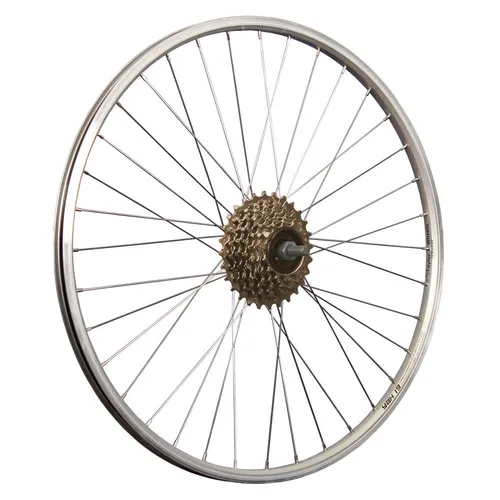 Zoll Fahrrad Hinterrad 7 fach Laufrad Set