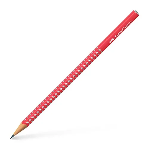 Faber-Castell Sparkle Graphitstift, Zuckerstange, Rot