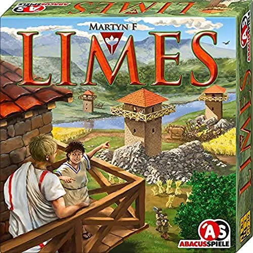 ABACUSSPIELE 06141 - Limes Familienspiel - Gesellschaftsspiel für 1-2 Spieler, schnelles taktisches Legespiel mit einer Spieldauer von nur 20 Minuten – ideal für die ganze Familie!