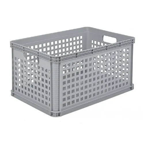 OKT Aufbewahrungskorb RobustoBasket, 64 Liter, lichtgrau in grau von OKT