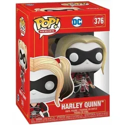 DC - Harley Quinn 376 - Funko Pop! - Vinyl Figur - Schwarz/Rot/Weiß