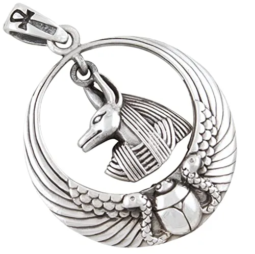 AFP Anhänger Anubis altägyptische Religion 925 Sterling Silber AS-630