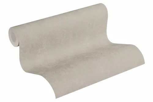 Tapete Vlies New Walls livingwalls Einfarbig Struktur taupe 37418-1 (2,69€/1qm)