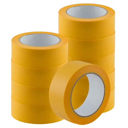 10er Pack Goldband Abdeckband Klebeband Kreppband 38mmx50m
