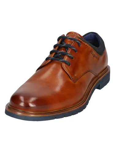 Bugatti Elegante Schnürschuhe Ciriaco Herren 31373137383934 - Braun - 41 EU - Herren-Halbschuhe aus hochwertigem Glattleder im Used Look, bieten zeitlose Eleganz und höchsten Tragekomfort für Büro und besondere Anlässe.