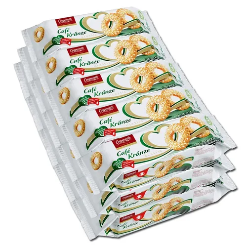  Coppenrath Cafe Kränze, Gebäck, Kekse, 15 Packungen je 250g 5,33€/1kg