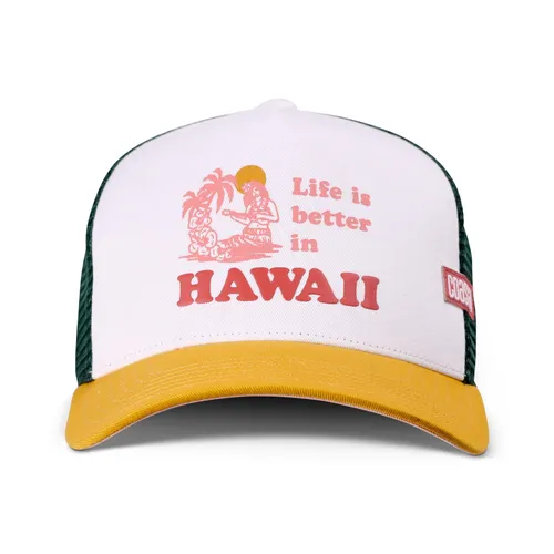 Coastal HFT Better Hawaii Trucker Cap in gold von Coastal