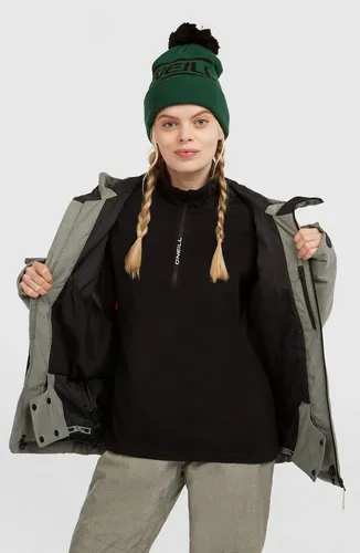 O'Neill Fwc'cruz Melange Snow Jacket macaron (17525) S - Synthetische Damen Isolationsjacke zum Skifahren mit 10.000 mm Wassersäule und innovativer V-Design-Technologie für optimalen Komfort und Schutz bei jedem Schneeabenteuer.