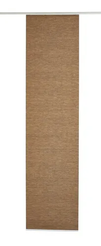 Gardinia Flächenvorhang Natur nougat, 60 x 245 cm in braun von GARDINIA