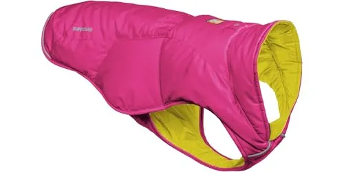 RUFFWEAR Quinzee XX-Small Hunde-Regenjacke - Winterjacke für Hunde, isoliert und wasserabweisend. Ideal für alle Wetterbedingungen und einfach an- und auszuziehen. Inklusive praktischem Packsack für unterwegs.