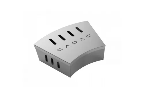 CADAC Camping-Gasgrill Cadac Mini Räucherbox aus Edelstahl für Holzkohle- und Gasgrills