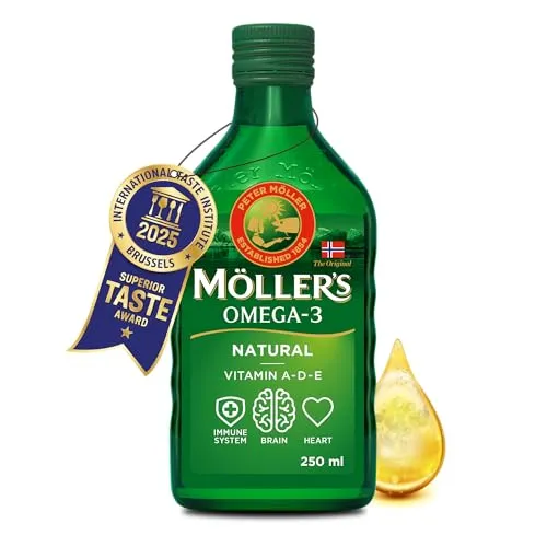 Möller's Omega 3 Lebertran 250 ML von MÖLLER'S