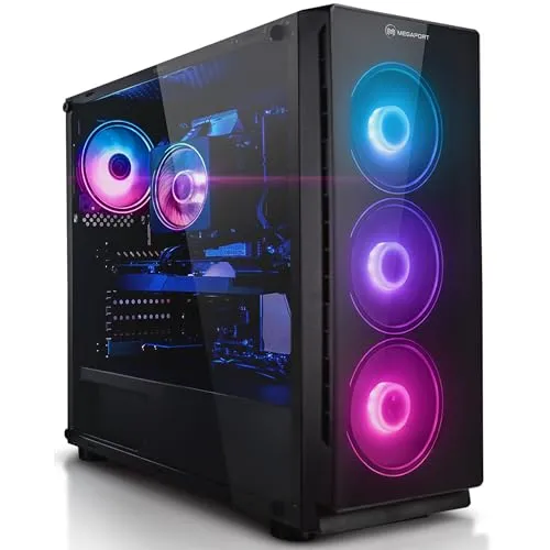 Aurum Gaming PC Ryzen 7 7800X3D • KEIN Betriebssystem • GeForce RTX5060 8GB • 32GB DDR5 • 1000GB M.2 SSD • Luftkühlung • WLAN • Gamer PC Computer Gaming Rechner