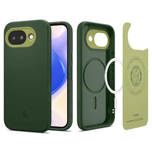 Spigen NanoPop MagFit Hülle für Google Pixel 10a – AVO Green
