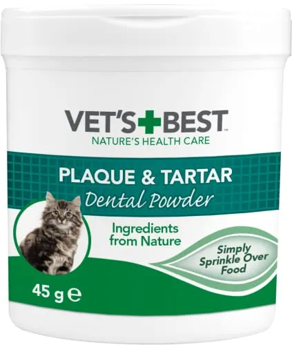 Vet's Best Dental Powder für Katzen - 45 g