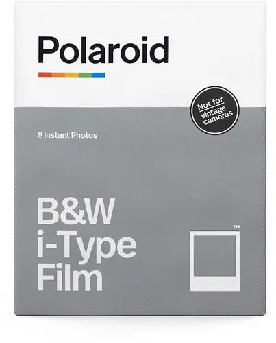 Polaroid B W Film für i-Type - Hochwertiger Sofortbildfilm für einzigartige, lichtreiche Aufnahmen und kreative Fotografie