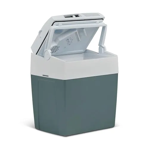 Mobicool ME27 elektrische Kühlbox 26L, 12V & 230V, blau – Tragbarer Mini-Kühlschrank für Auto und Camping