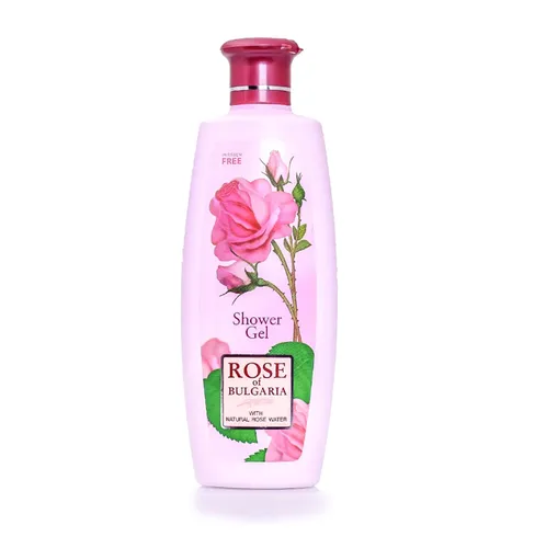 Rose von Bulgarien Duschgel, 330 ml - Tagespflege, sanfte Reinigung mit dem zarten Duft von bulgarischer Rose für ein erfrischendes Duscherlebnis.