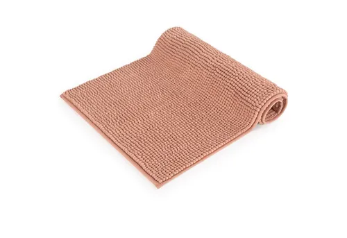 Blumtal Badematte Chenille weicher Badezimmerteppich, strapazierfähig, rutschfest, Polyester, Läufer, 40°C maschinenwaschbar