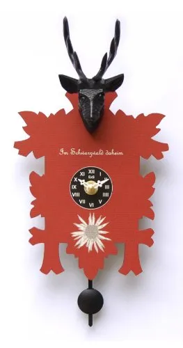 Wanduhren Rot von Trenkle