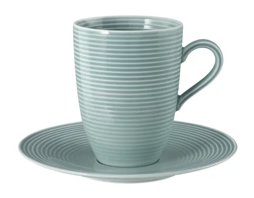 Seltmann Weiden Becher Seltmann Weiden Beat Arktisblau Becher+Untere 2tlg., Porzellan