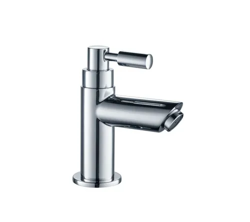 Kaltwasserarmatur mit Anschlussschlauch Wasserhahn für Kaltwasser Armatur Chrom