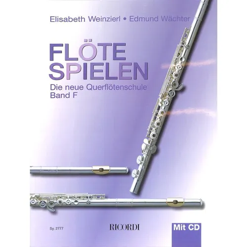 Flöte spielen Band F mit CD: Die neue Querflötenschule - Jazz Noten für Anfänger und Fortgeschrittene, inklusive begleitender CD für das optimale Übungserlebnis.