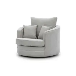 S-STYLE Drehsessel grau - Komfortabel und modern - Der S-STYLE Drehsessel in elegantem Grau bietet höchsten Komfort mit einer Breite von 107 cm und einer Höhe von 94 cm. Ideal für stilvolle Wohnräume!