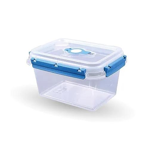 Bestlivings Frischhaltebox mit Deckel - Fresh System 1,5 Liter - Lunchbox - Blau