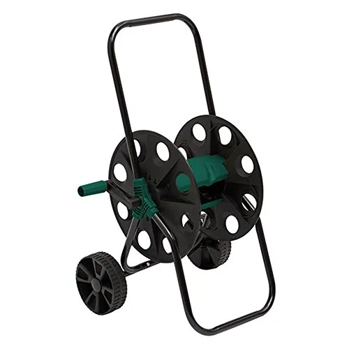 Siena Garden 282659 Schlauchwagen Kunststoff mit Stahlrohr, grün/schwarz